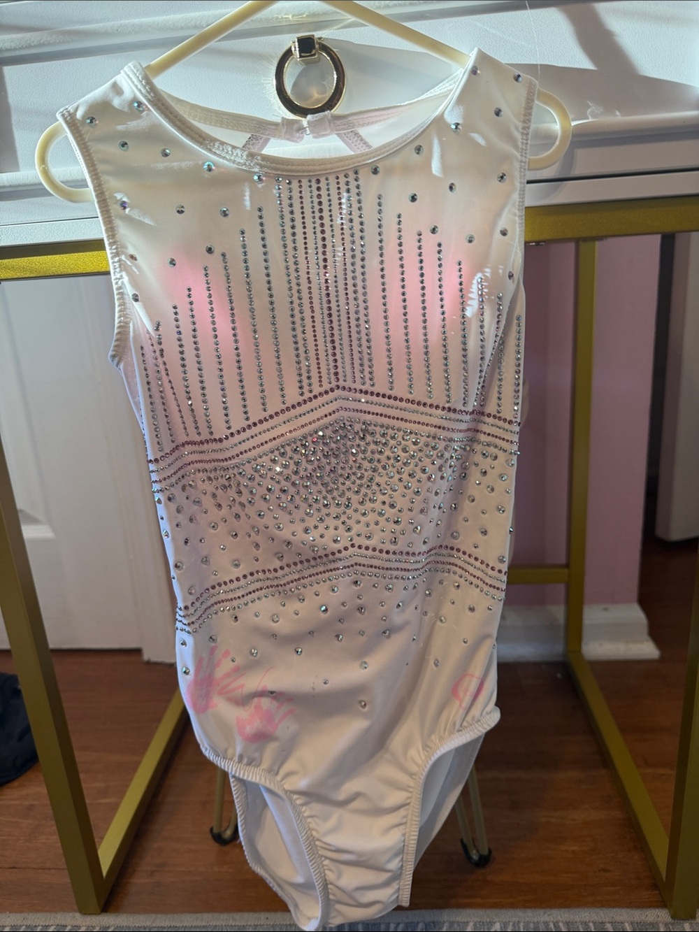 Chalk Warrior Rhinestone leotard - stunning! AXS
